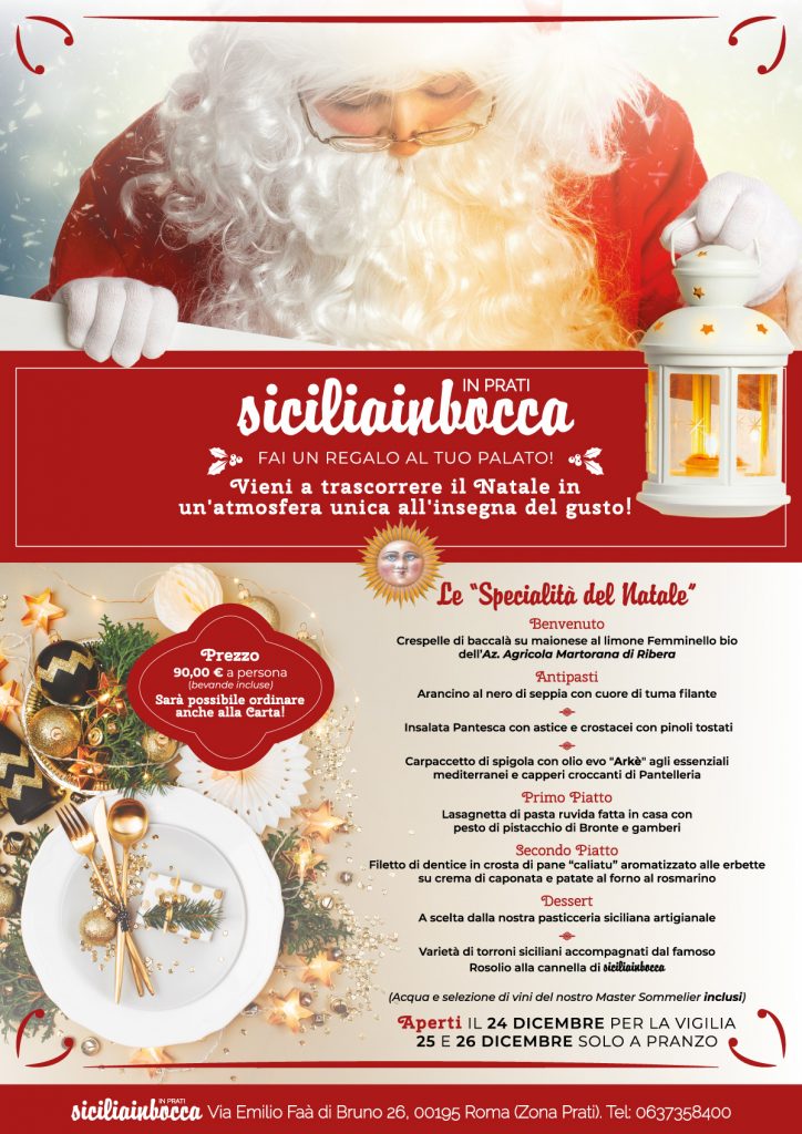 Antipasti Di Natale Siciliani.Festivita 2018 Sicilia In Bocca